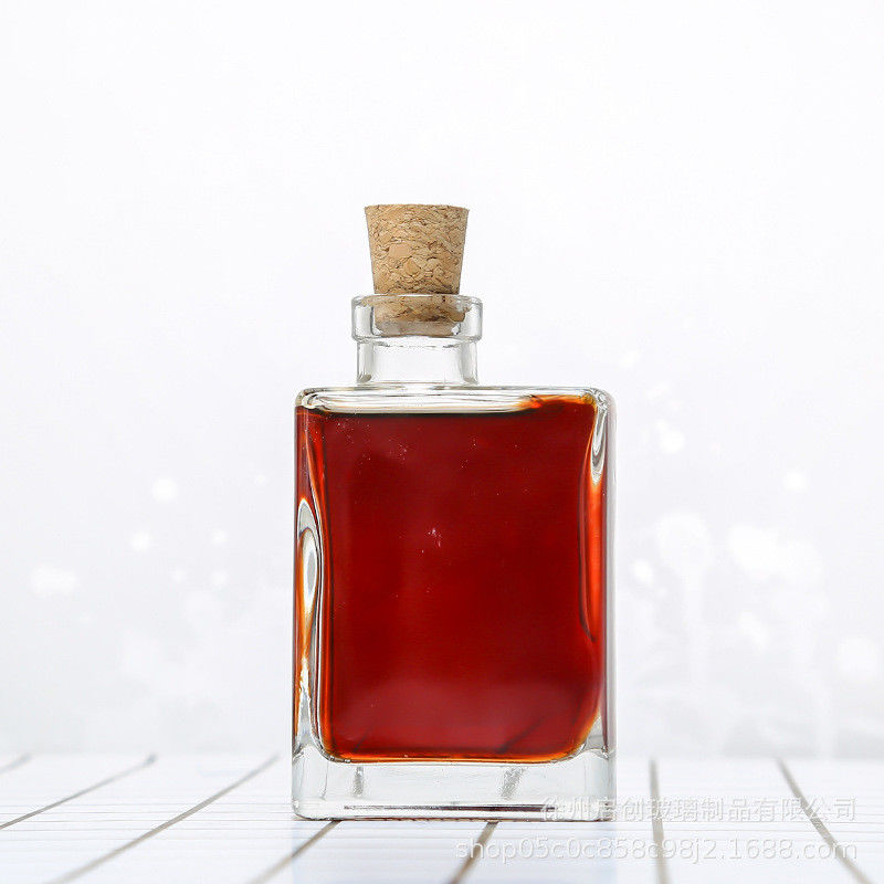 280ML Whiskey Decanter Bottles with Stopper Liquor Decanter Bottles for Scotch Vodka