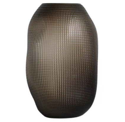 H32CM Modern Kitchen Display Crystal Glass Vase With Stylish Design