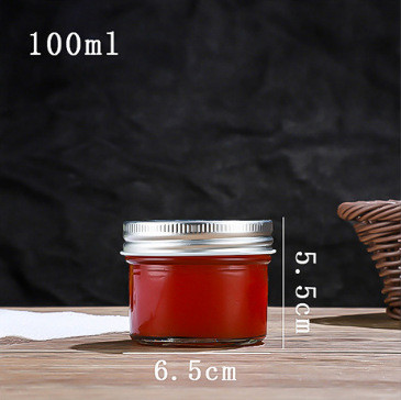 Clear Glass Jars For Storage And Display With Custom Labels All Purpose Small Mini Glass Jars