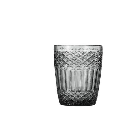 Hoshine Joy 300 ml Γκρι χρώμα καθημερινά γυάλινα ποτήρια